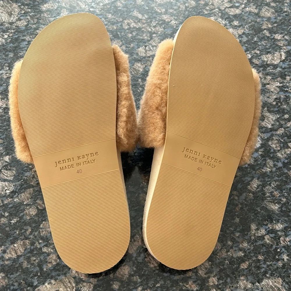 Brand new Jenni Kayne Shearling Slide Sandal - Picture 2 of 4